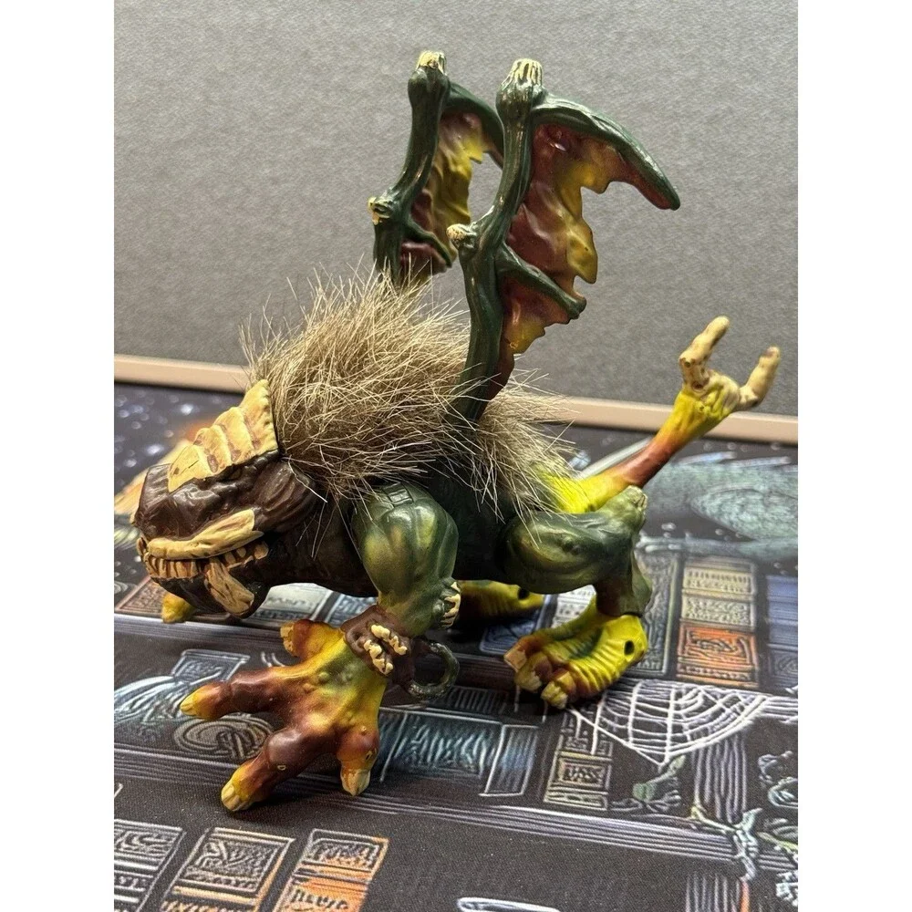 Mega Bloks Dragon Krystal Wars Vorgan Stronghold Green Hairy Furry Monster Beast